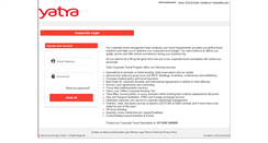 Desktop Screenshot of corporate.yatra.com